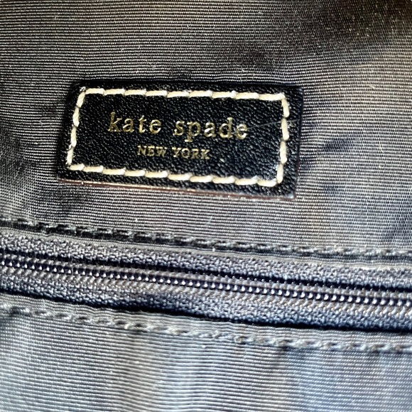 Kate Spade Noel Pink Dot & Leather Mini Shoulder Bag/Baguette Designer Handbag - Picture 9 of 12